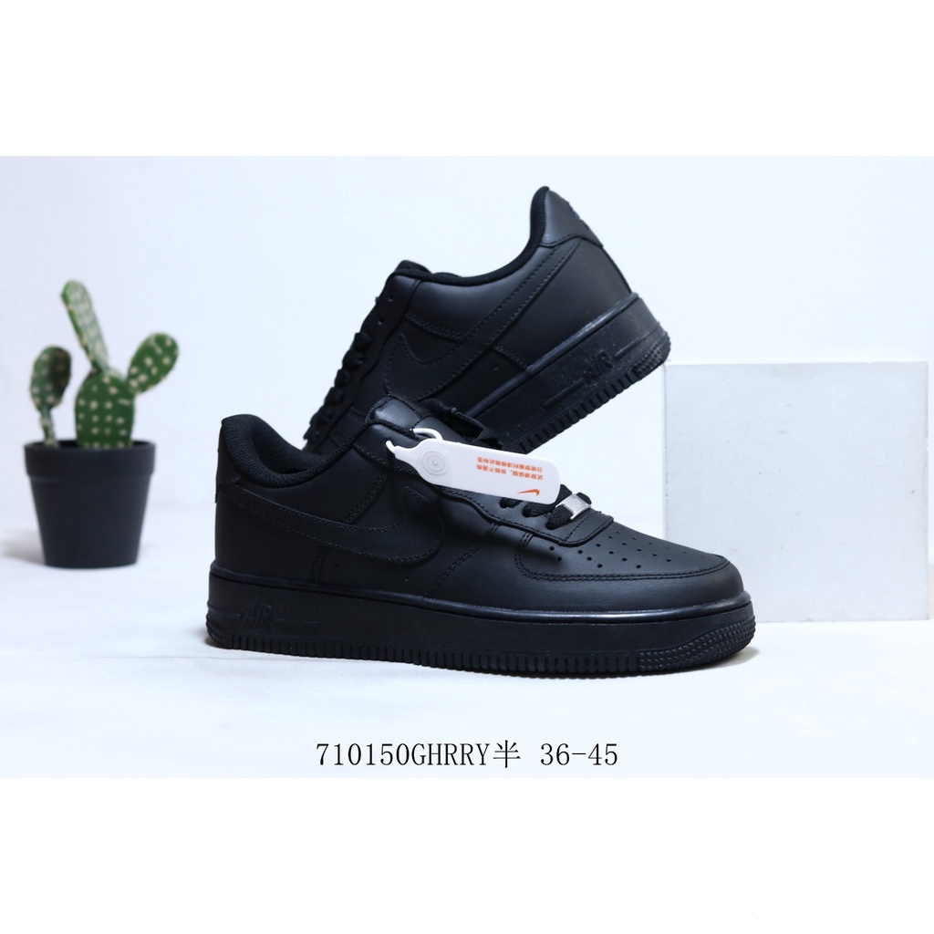 All black air on sale force 1 high