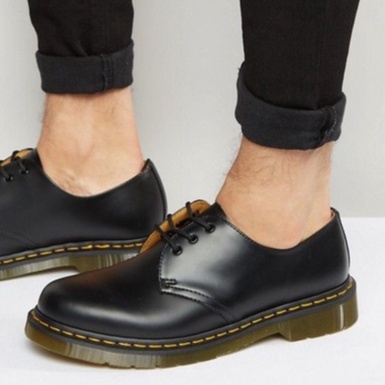 Dr. Martens 1460 black smooth short boots High cowhide martin Sports Male Female business Casual Thick Bottom Sneakers Shopee Singapore