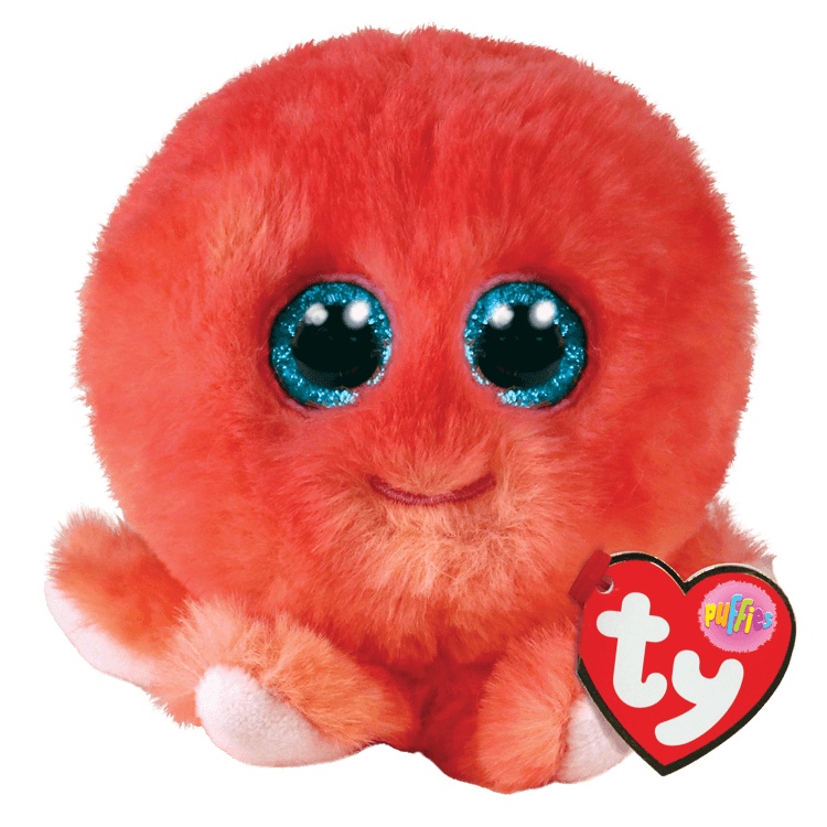7cm Ty Beanie Puffies Balls Big Eyes Stuffed Plush Toy Soft Cute Animal Doll Orange Cat Tabitha Children Birthday Christmas Gifts Shopee Singapore
