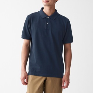 MUJI Men Pique Polo Shirt Shopee Singapore