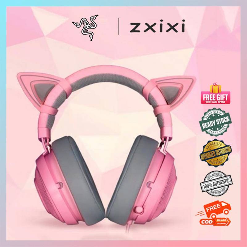 Razer kraken pro v2 pink cat ears hotsell