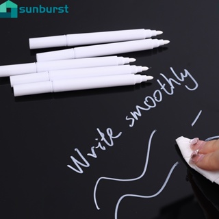 8/12 Colors Dust Free Liquid Chalk Whiteboards Marker Pen For Glass Windows  LED Blackboard Markers Teaching Tools Office