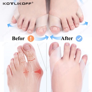 Toes Separator Socks Thumb Adjuster Straightener Feet Bone