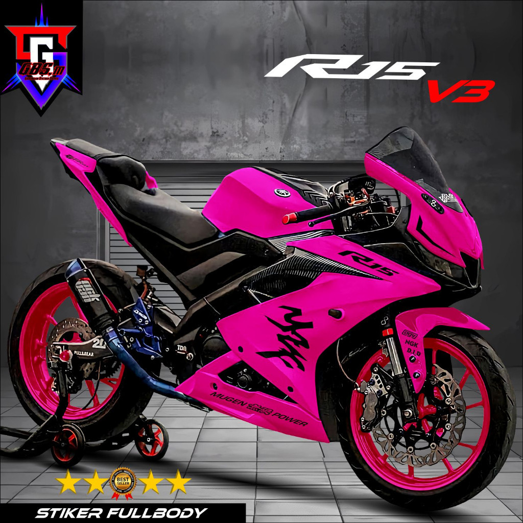 Modified V3 Colours Modified R15 R15 V3 Bike Red Colour Red Color