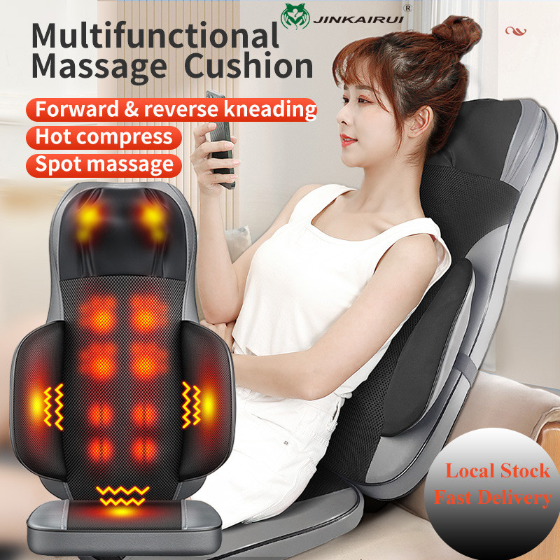 Jinkairui Car Body Massager Infinity Back Massager U-knead Shiatsu