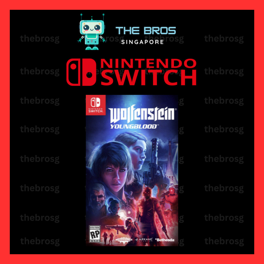 ⭐Nintendo Switch Digital Game Wolfenstein: Youngblood