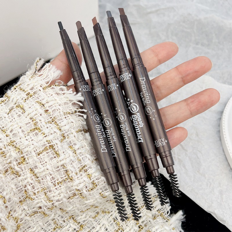 EDUTE ALICE Double Headed Eyebrow Pencil / Waterproof and Durable ...