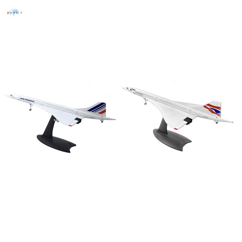 1/200 Concorde Supersonic Passenger Aircraft Model for Static Display ...