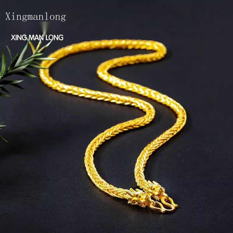 Gold choker hot sale necklace men