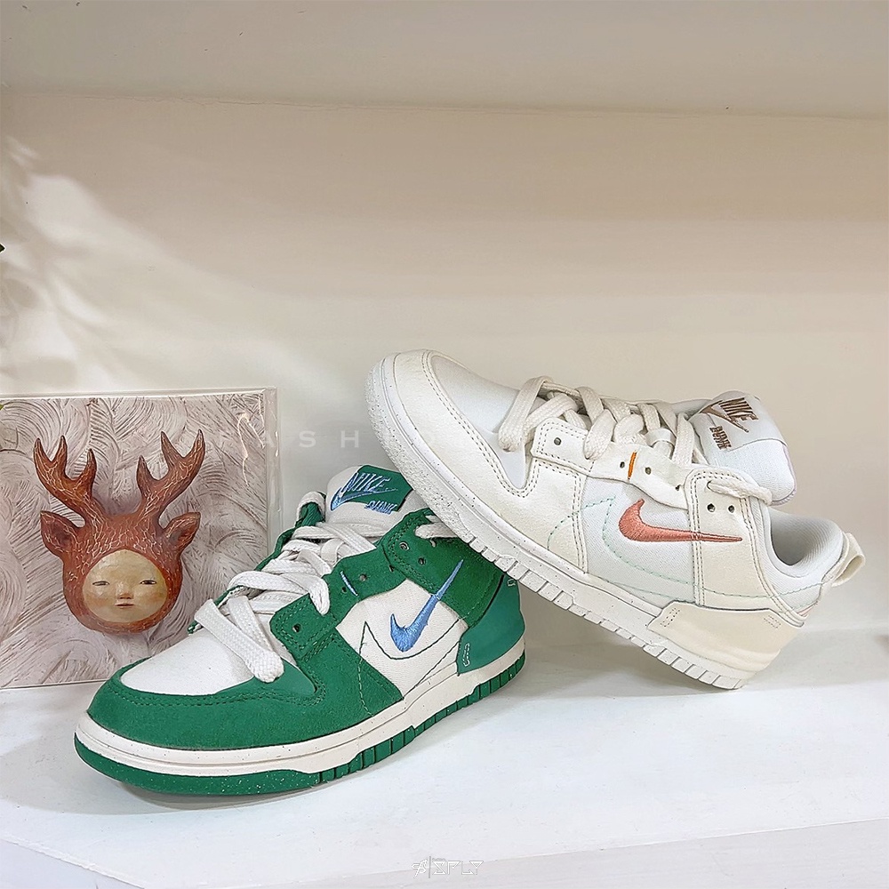 Nike Dunk Low Disrupt 2 Retro beige off white Basketball Casual Sneakers Jogging Running Shoes Sports Leisure Training Shopee Singapore