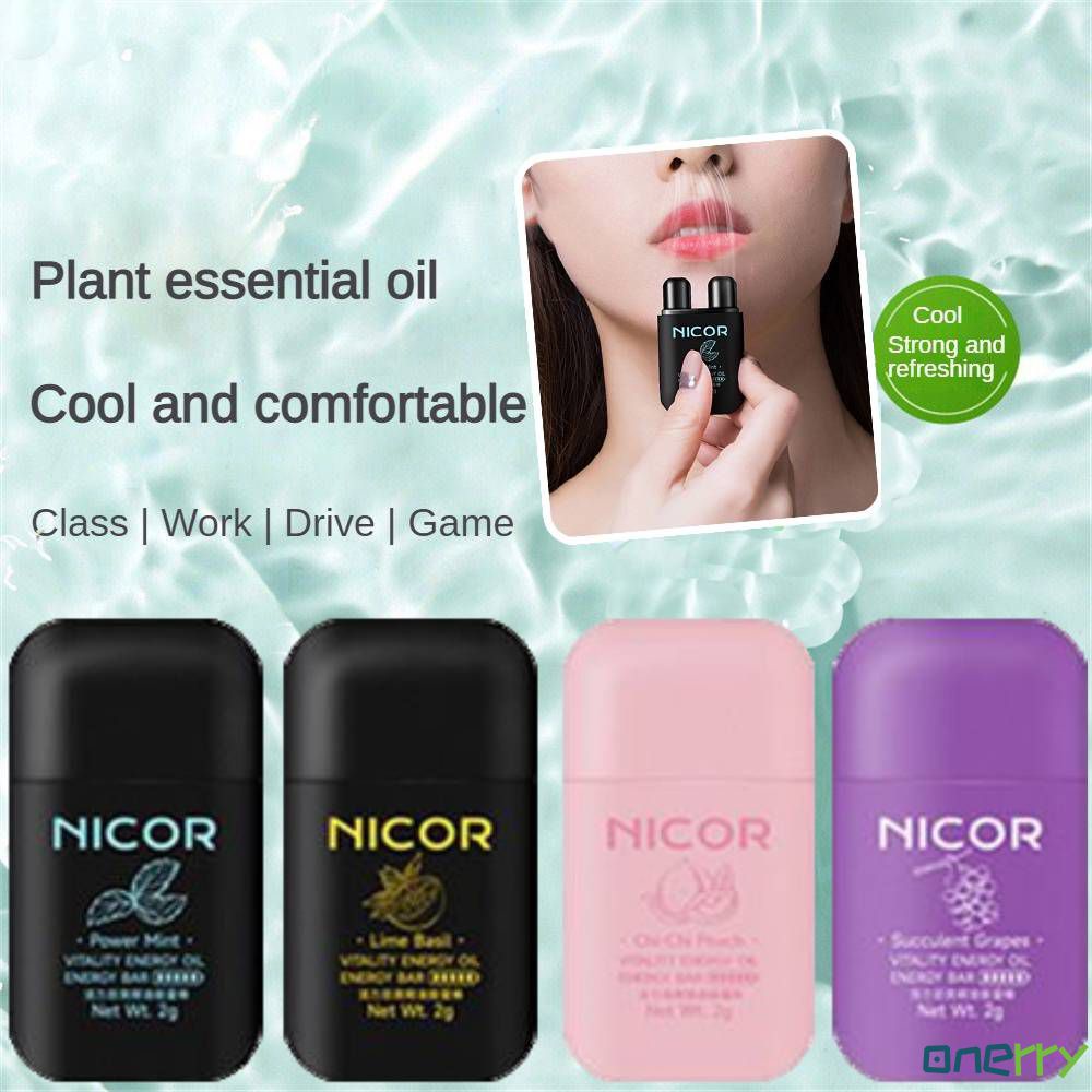 Nasal Inhalers For Essential Double Hole Energy Energy Bar Energizing