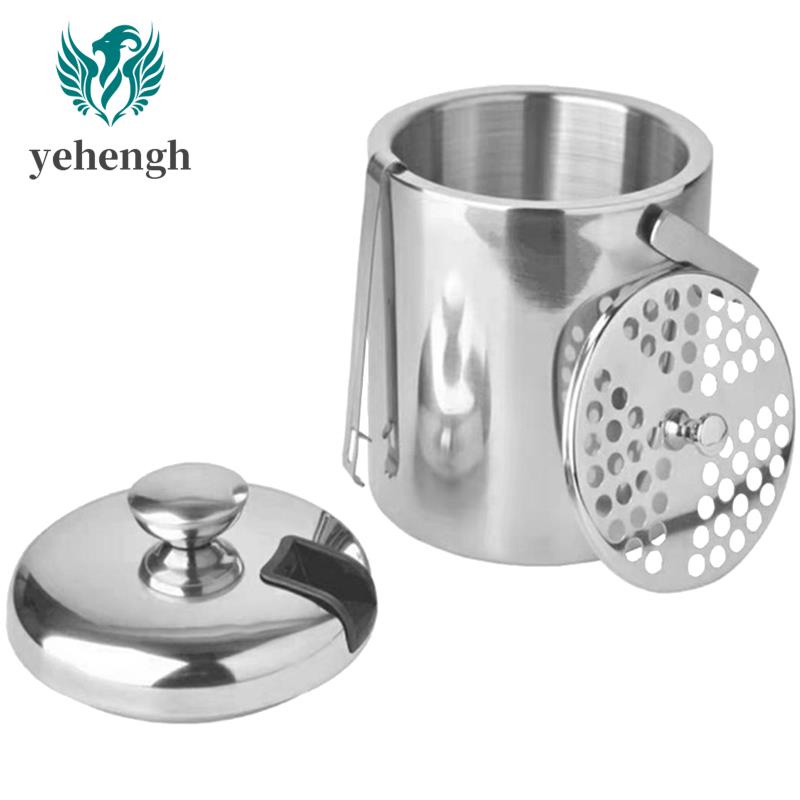 Insulated Ice Bucket with Lid Insulated Ice Bucket with Ice Tongs