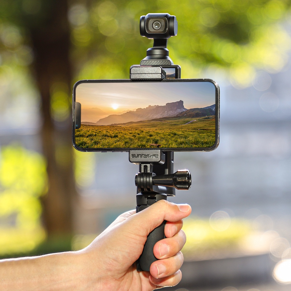 For DJI Osmo Pocket 3 Front Phone Holder Clip Handheld Shooting ...