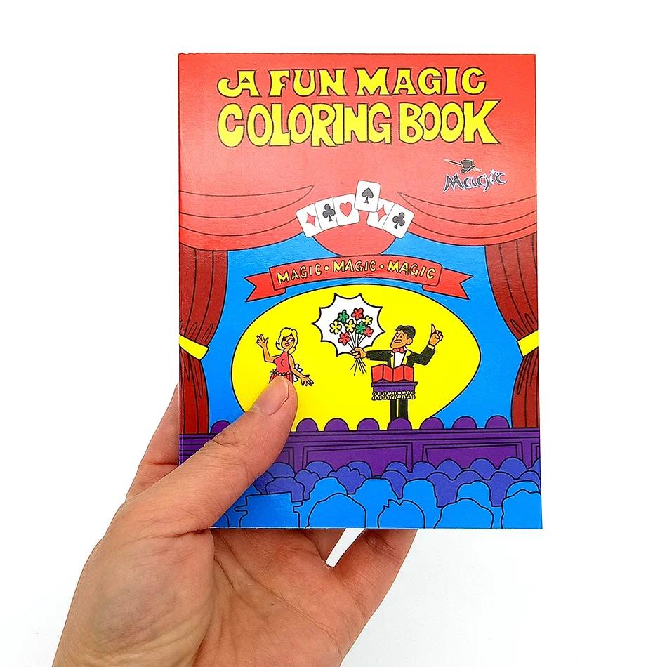 Mini Size Fun Magic Coloring Book Comedy Magic Coloring BookS Magic ...
