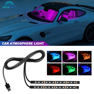 3pcs Car Mini Led Touch Switch Light Auto Wireless Ambient Lamp Portable  Night Reading Light Car Roof Bulb Car Interior Light