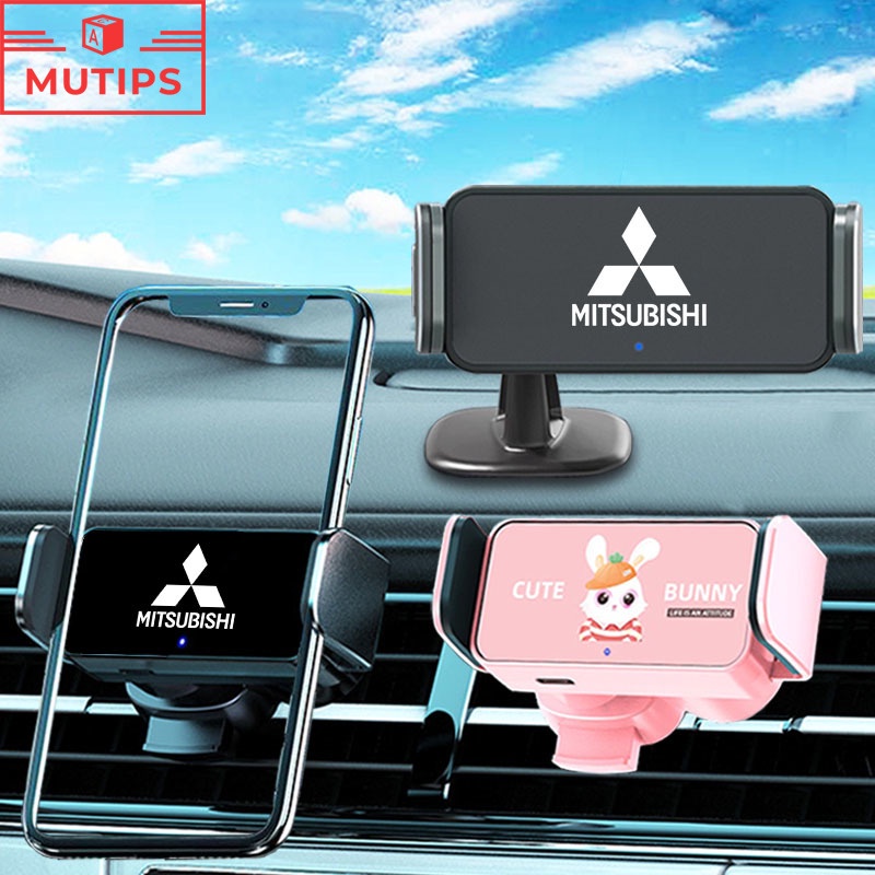 Mitsubishi Car AutoClamping Phone Holder GPS Electric Mobile Phones