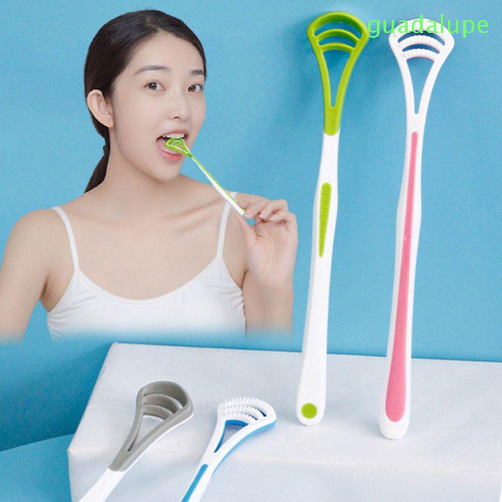 GUADALUPE Tongue Brush High Quality Oral Hygiene Tools Oral Cleaning ...