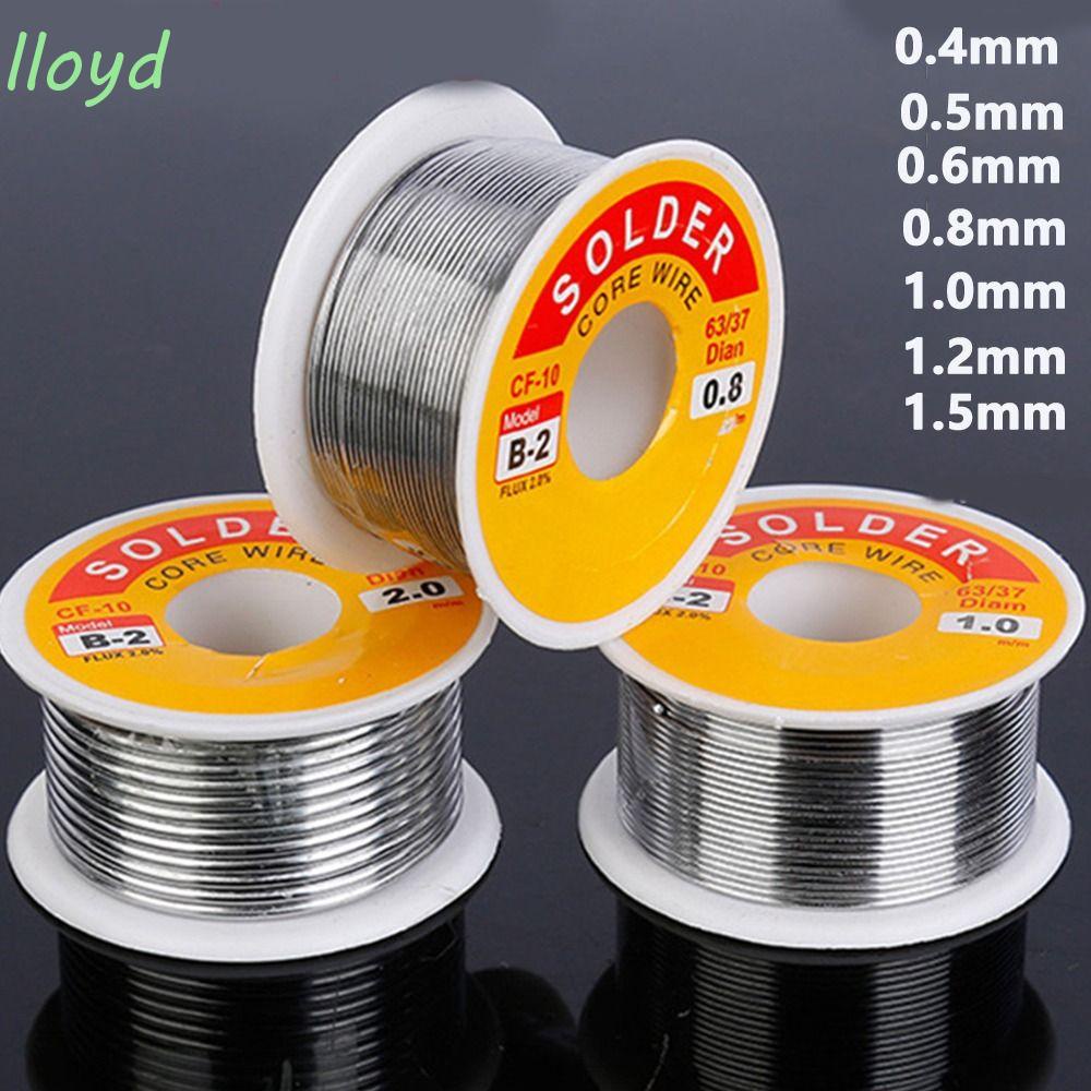 LLOYD Welding Wire, Pole Piece Low Melt Solder Wire, 0.4/0.5/0.6/0.8/1. ...