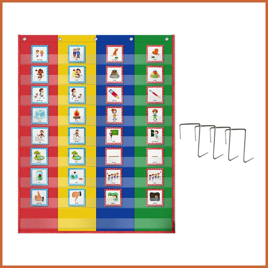 Pocket Schedule Chart For Classroom Classroom Monthly Calendar Pocket