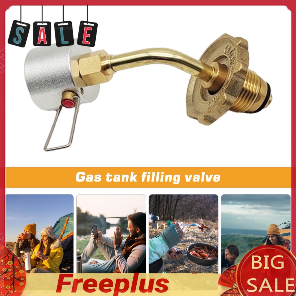 Copper Propane Gas Tank Valves Direct Connection MAPP Cylinder Filling Valve [freeplus.sg