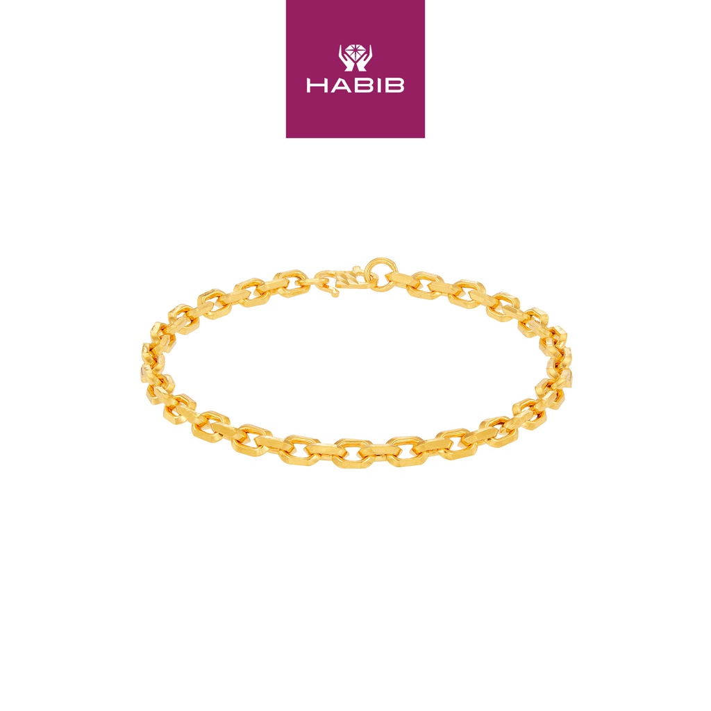 916 Gold 8mm Milo Bracelet