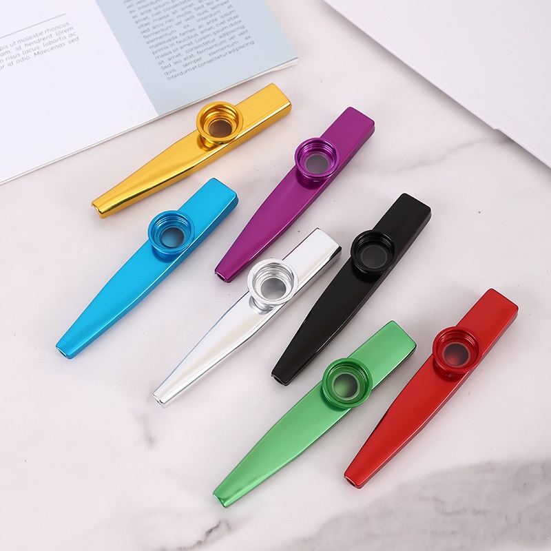 KY& Metal Kazoo Professional Performance Grade Kazoo Small Size Large