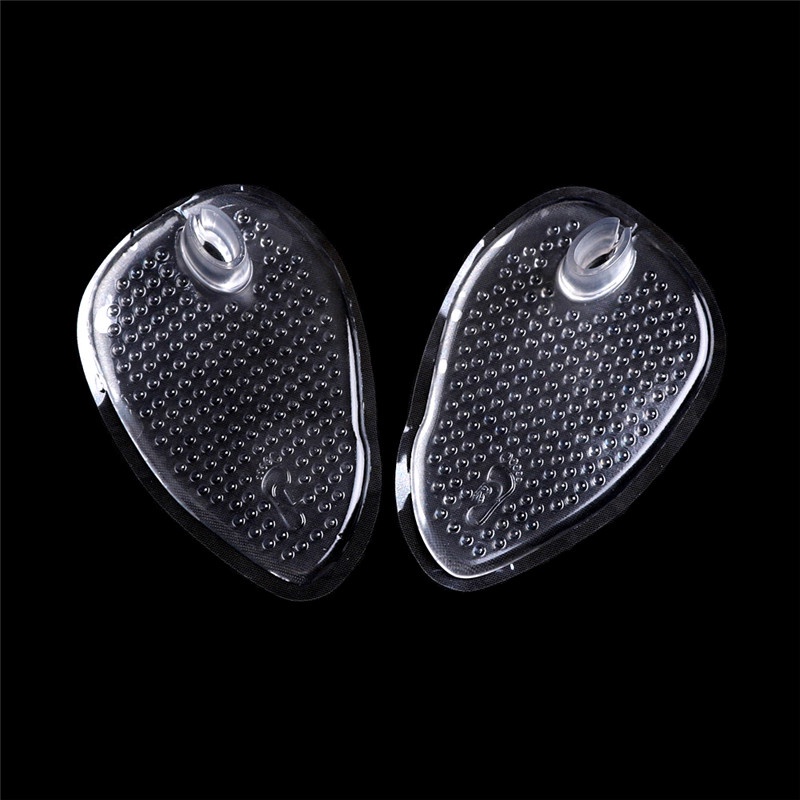 gongjing4 1 Pair Silicone Gel Flipflop Sandal Inserts Cushion Foot