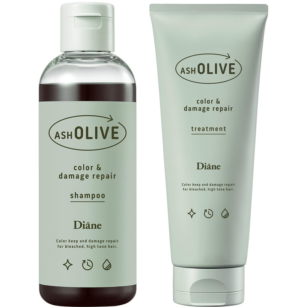 Diane color shampoo ash olive 【DirectFromJapan】 | Shopee Singapore