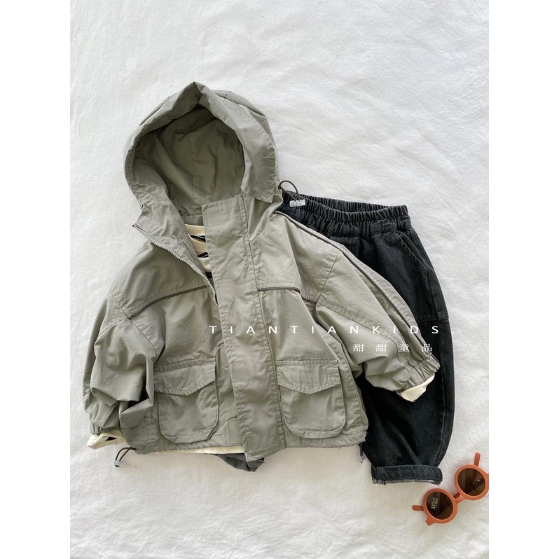 Girls on sale army jacket