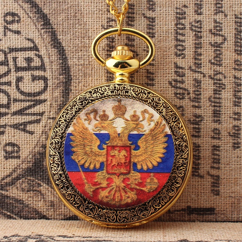 Gold eagle deals pocket watch