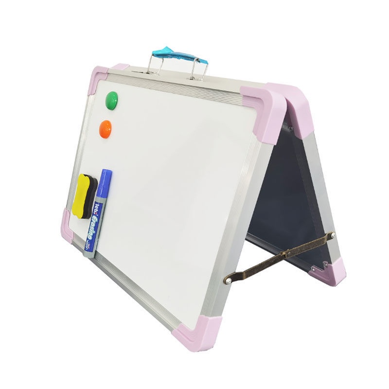 Small Blackboard Folding Hand Portable Office Home Teaching Tiny