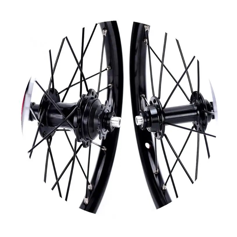 Litepro 14 16Inch Single External 3 Speed Bicycle Wheelset Disc V Brake ...