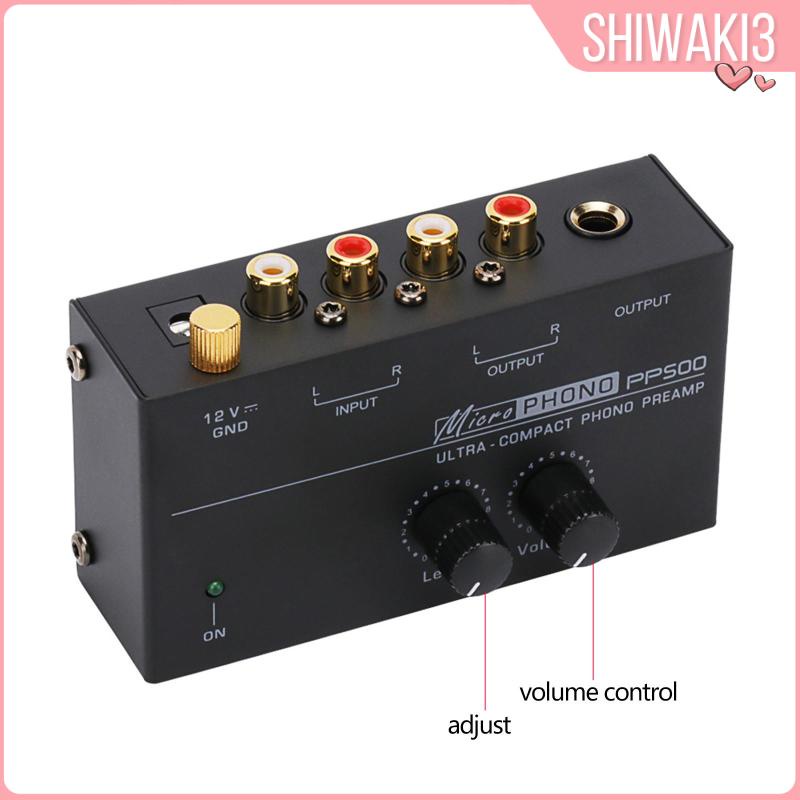 [Shiwaki3] Phono Preamp Record Player Preamp ,Audio Preamplifier Low