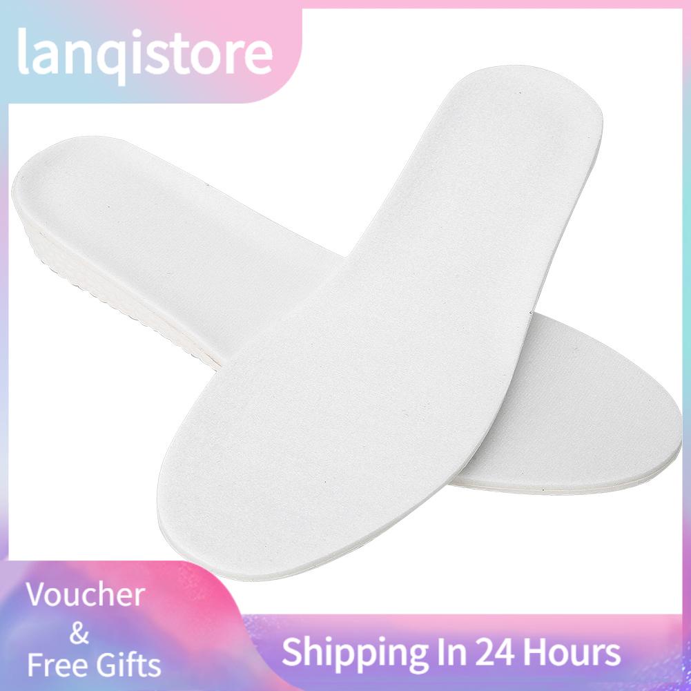 Lanqistore Height Increase Insole for Men Women Breathable Memory Foam