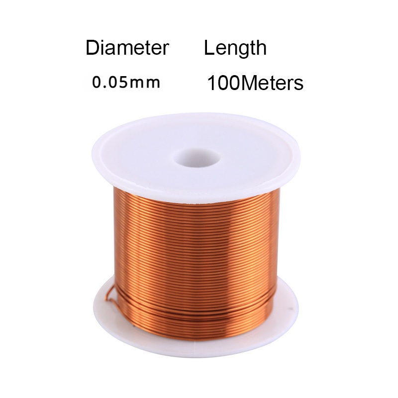 1.2mm Magnet Wire 31ft Enameled Copper Wire Enameled Magnet Winding Wire Coil 100g 155c For Transformers Inductor