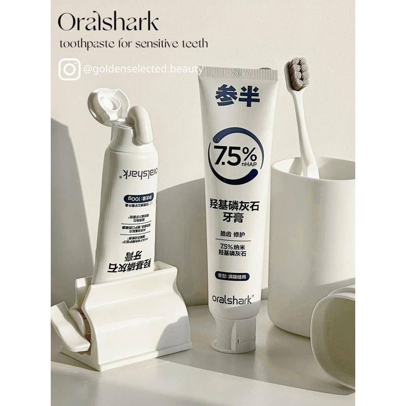 NYSCPS hydroxyapatite toothpaste 7.5 nHAP desensitization and anti sensitivity official