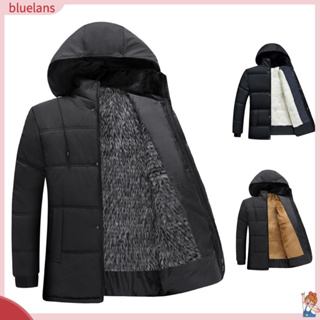 Winter Middle-aged And Elderly Men's Cotton-padded Clothes Father's Lapel  Solid Color Single Breasted Jacket Plus Size Coat - Parkas - AliExpress