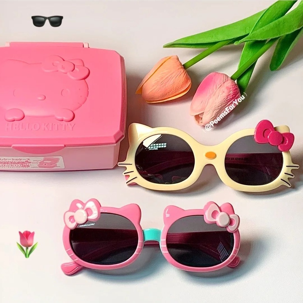 Hello Kitty Sunglasses Sanrio Cartoon Sunglasses Hello Kitty Photo Eyeglasses Props Small