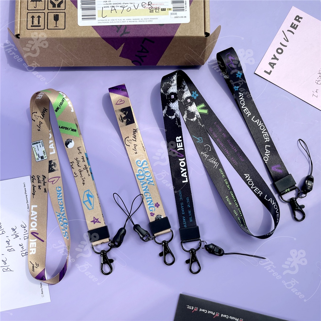 Lanyard BTS-7 KPOP JUNGKOOK SEVEN V LAYOVER JIMIN FACE Straykids 5STAR ...