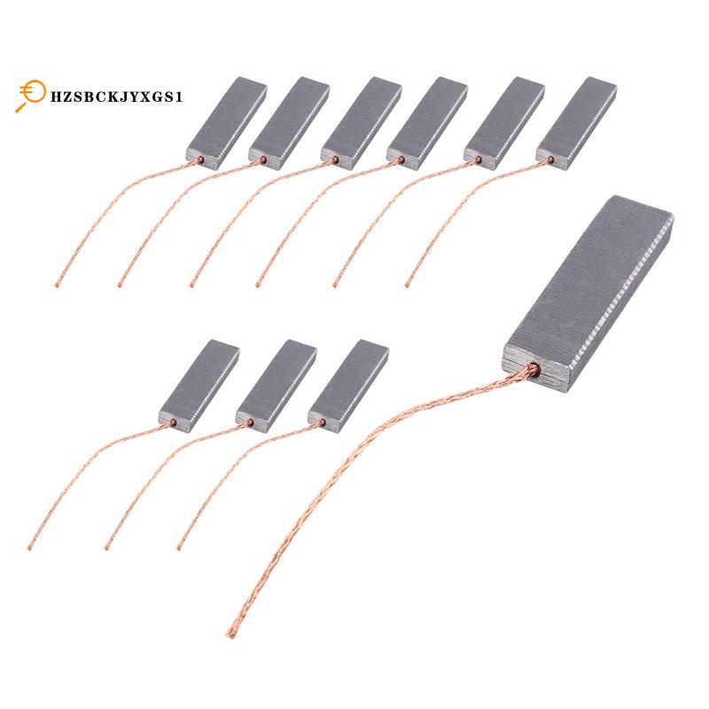10Pcs Carbon Brushes Motor Carbon Brushes for Siemens Drum Type Washing