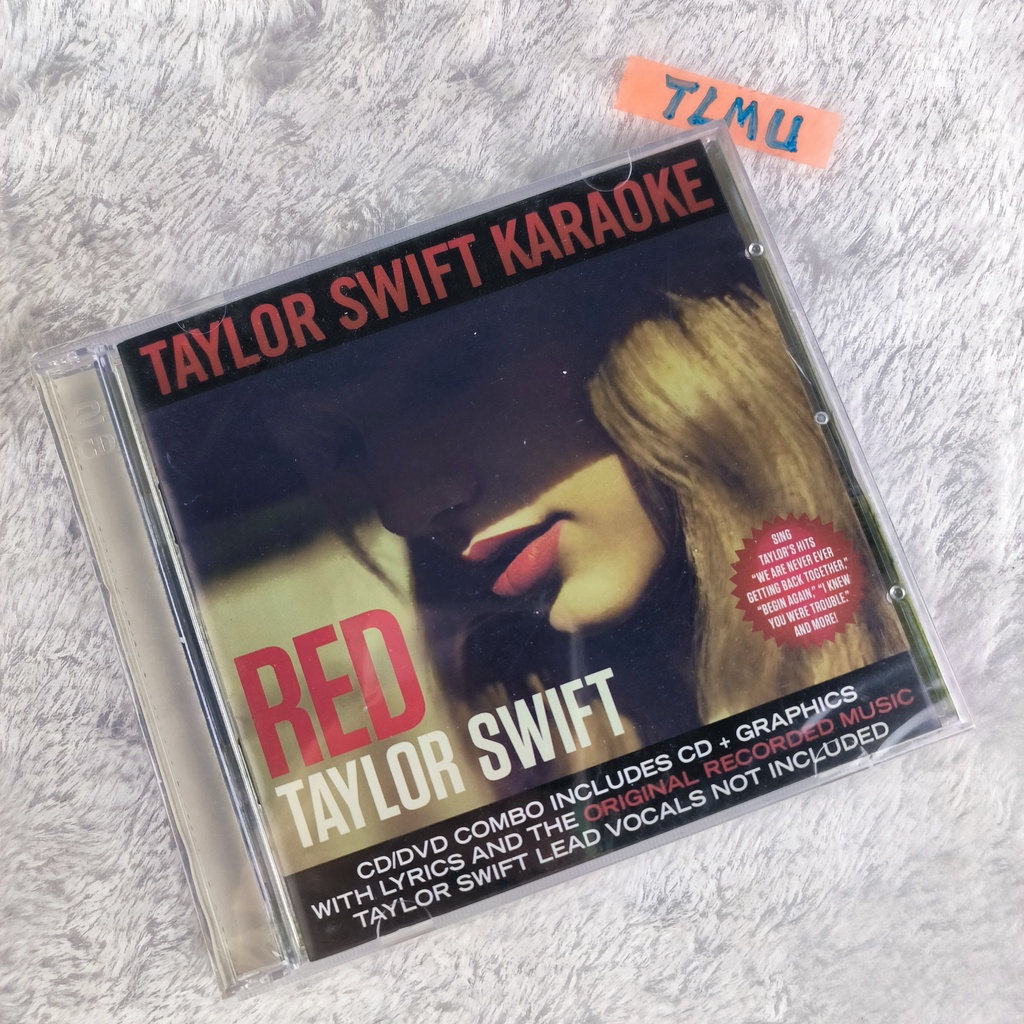 Z354 Taylor Swift Red Karaoke Edition CD+DVD album ZJ01