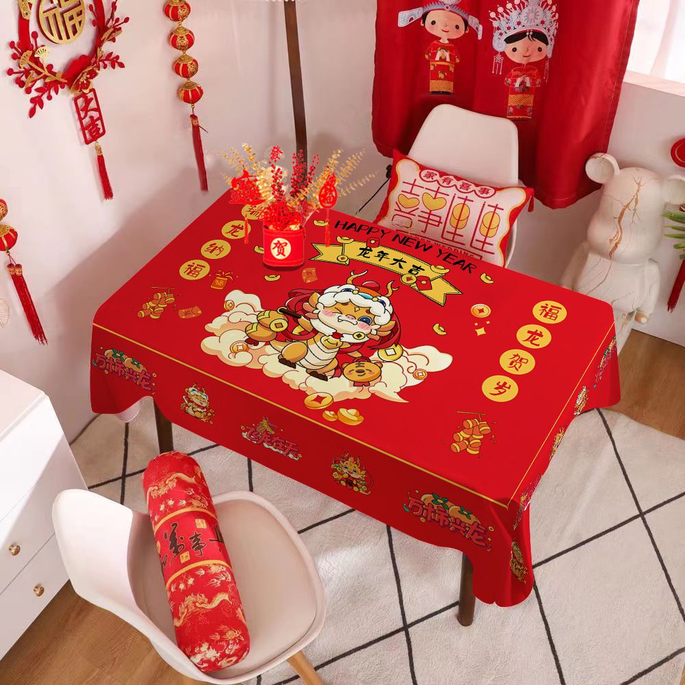 2024 New Year Red Tablecloth Year Of The Dragon Festive High Value   Sg 11134201 7rbkk Lo0qvj5zb1k618