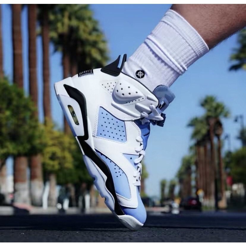 Nike air jordan on sale 6 retro unc