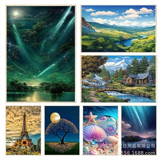 Natural Landscapes DIY Diamond Painting Beads Art Embroidery Painting Full  Drill - China Natural Landscapes Diamond Painting and DIY Diamond Painting  price