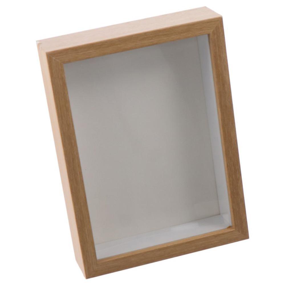 PEONIES Shadow Box Frame, Multi-size Glass Wooden Photo Frame, Desktop ...