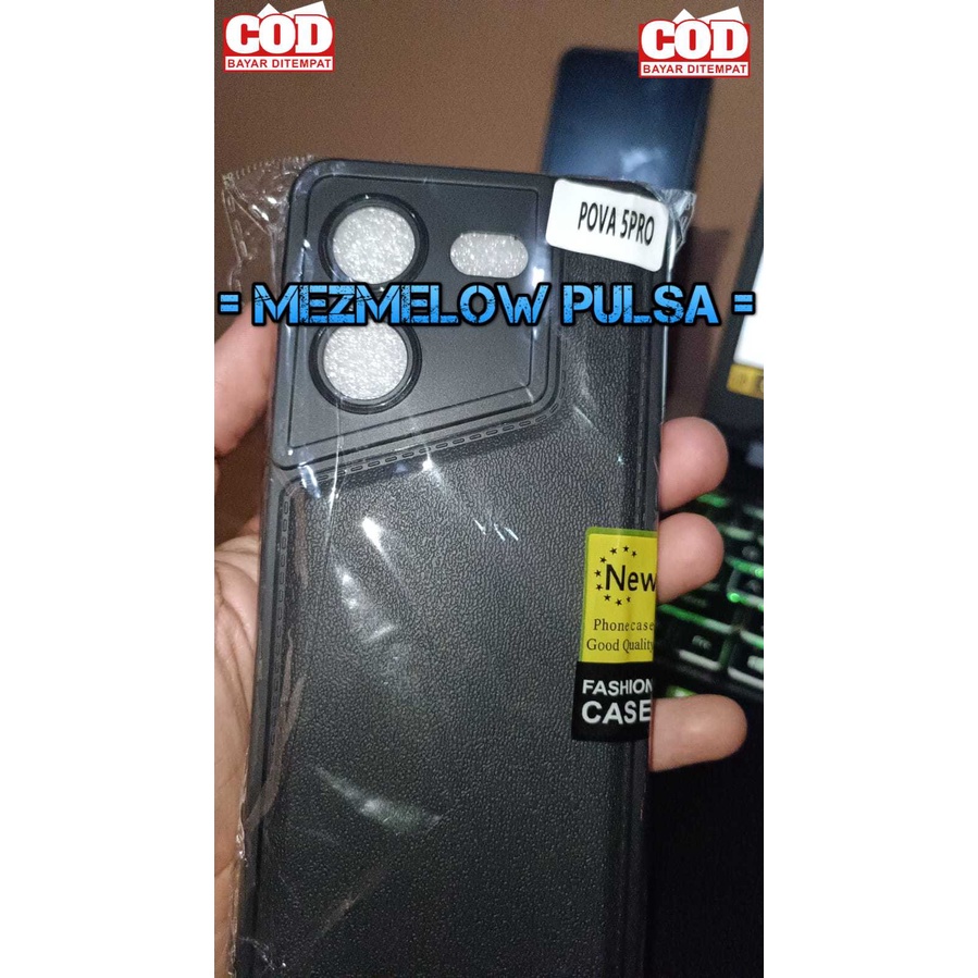 Caseng Soft Case Softcase Leather Caseng TECNO SPARK 20C / Spark Go 2024 / SMART 8 - Gambar 3