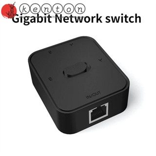  RJ45 Network Switch Selector 2x1 Ethernet RJ45 Network Switch  Splitter Selector Box 100M/1000M : Electronics