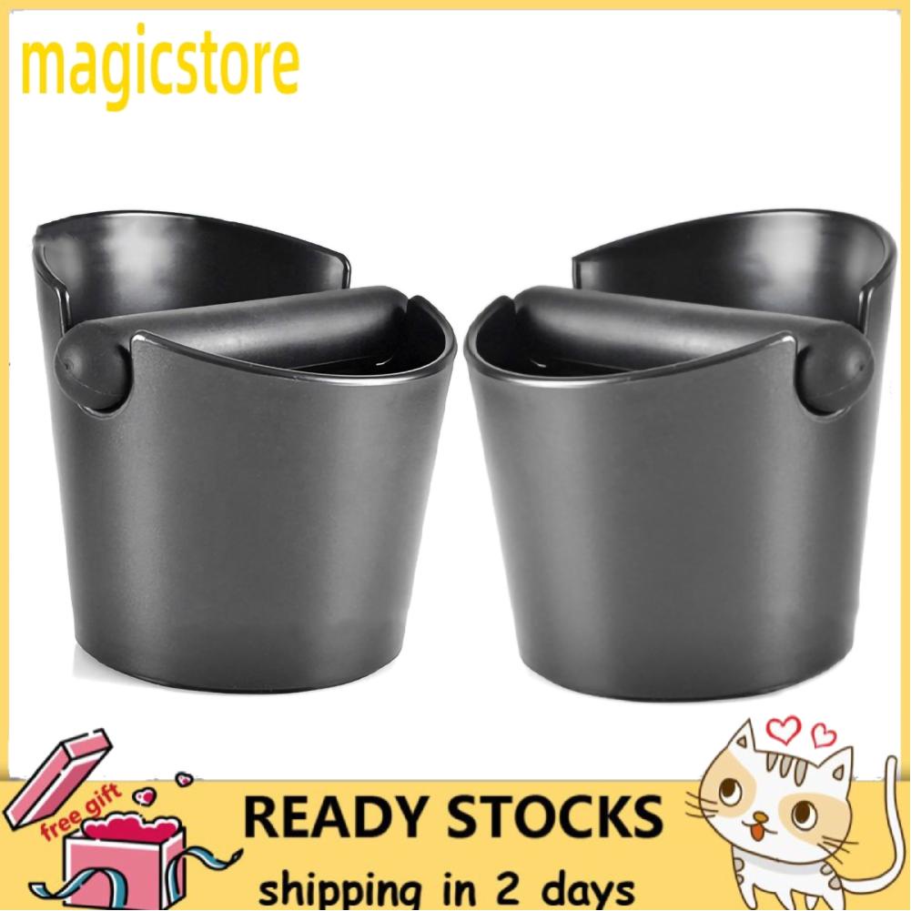 Magicstore Coffee Knocking Grounds Box ABS Dump Bin Ground Knock