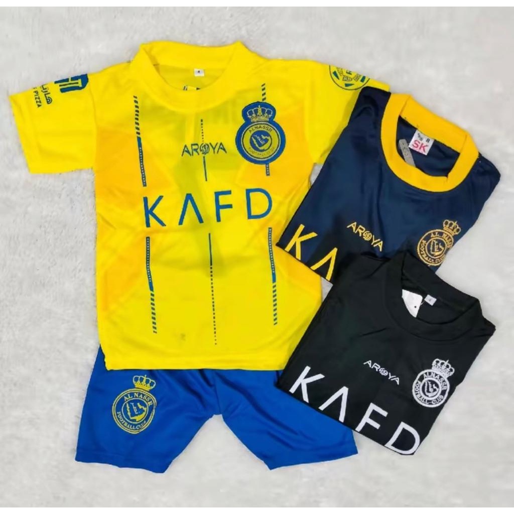 ronaldo kids football kit