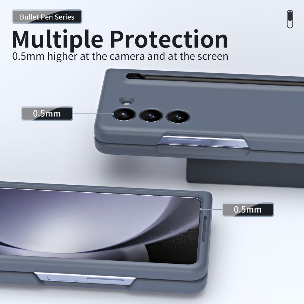 Skin Feel Purity Casing Samsung Z Fold8 Ultra Fold7 Fold6 Fold5 Candy ...
